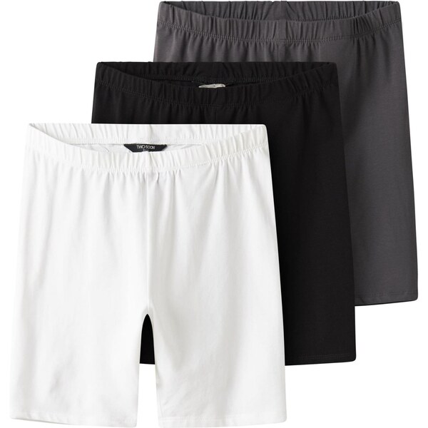 TWO SOON Legíny sivá / čierna / biela 65649720