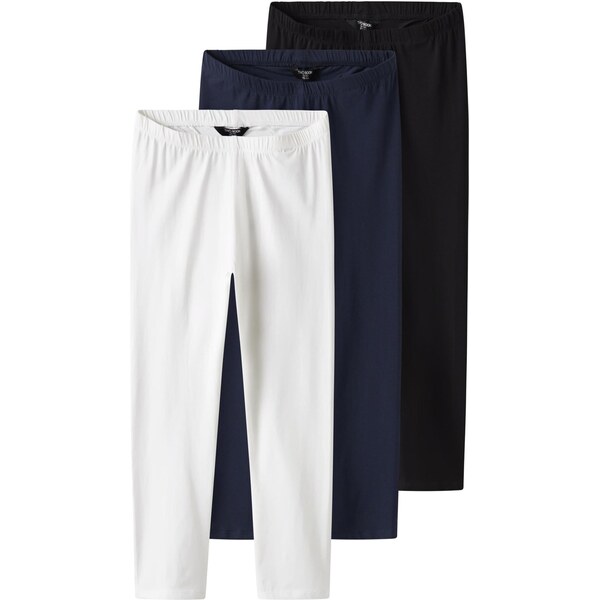 TWO SOON Legíny Capri námornícka modrá / čierna / biela 65649723