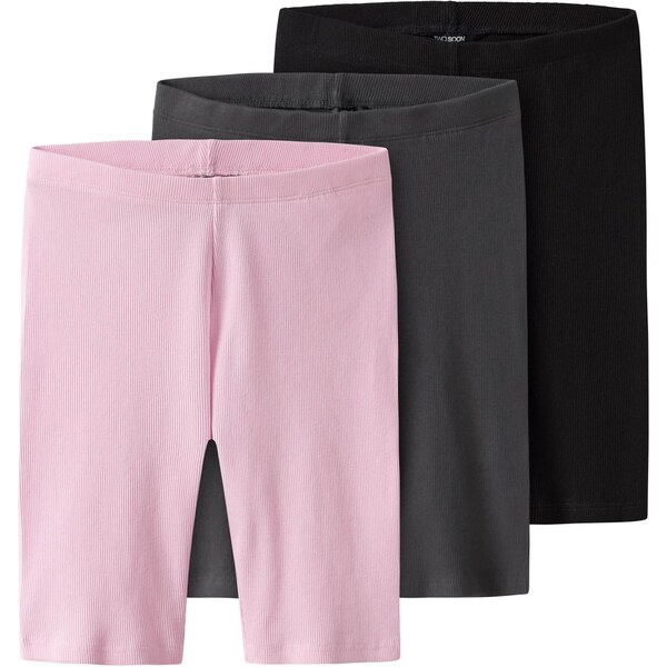 TWO SOON Legíny sivá / ružová / čierna 65651235