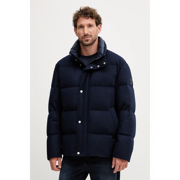 Páperová bunda s prímesou vlny BOSS P-Drader 65353758