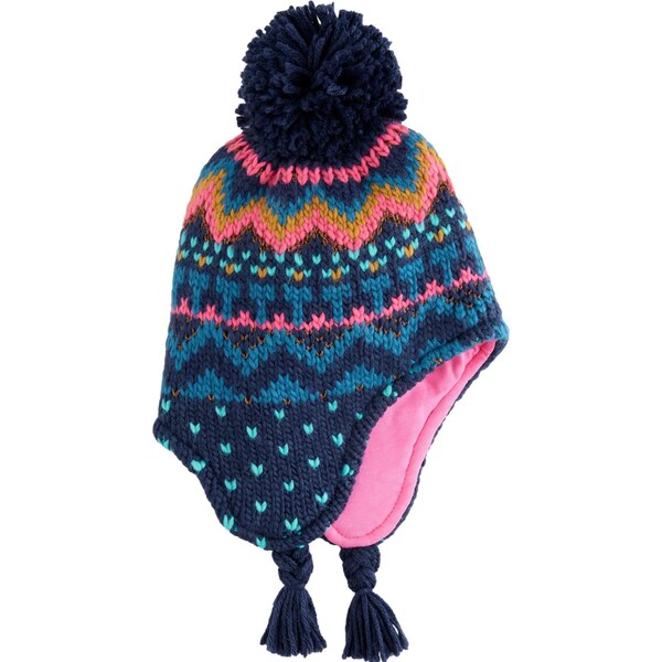 Next Čiapky modrá / námornícka modrá / oranžová / ružová 65993001