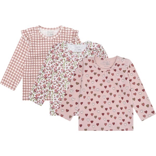 Hust & Claire Tričko Alda nebielená / zelená / ružová / rosé 65843969