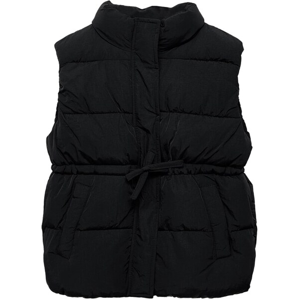 MANGO KIDS Vesta čierna 65577213