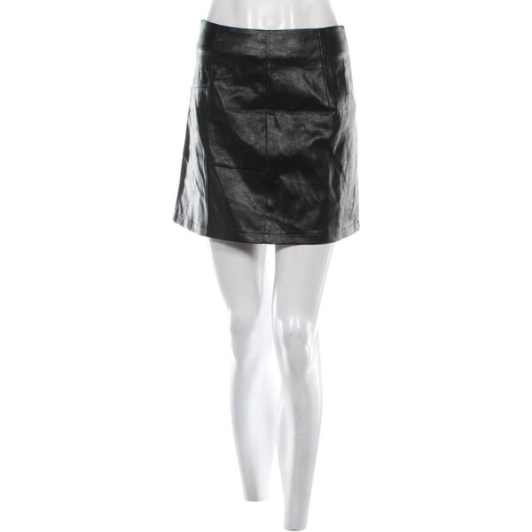 Kožená sukňa SHEIN 65354780