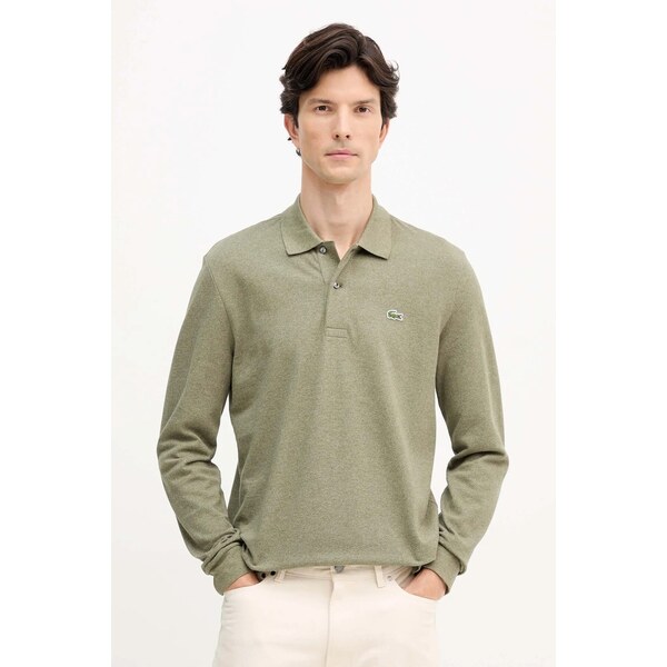 Bavlnené tričko s dlhým rukávom Lacoste 65358811