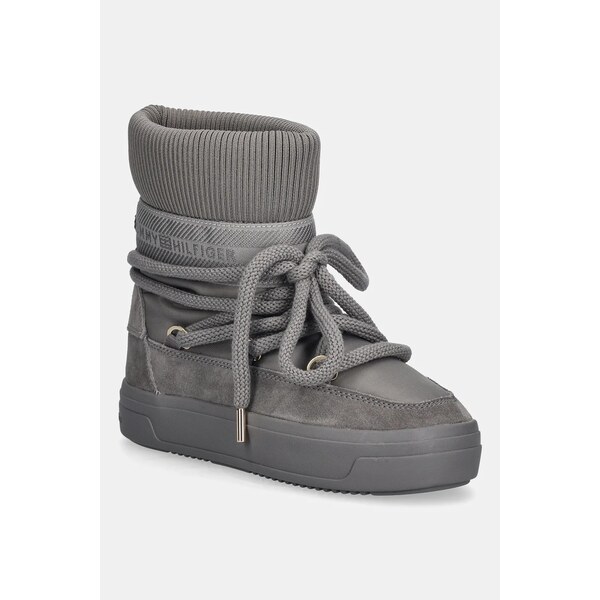 Snehule Tommy Hilfiger LOGOTAPE SNOWBOOT WARM 65358802