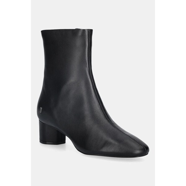 Kožené členkové topánky Nokwol Alyssa Black Leather 65359283