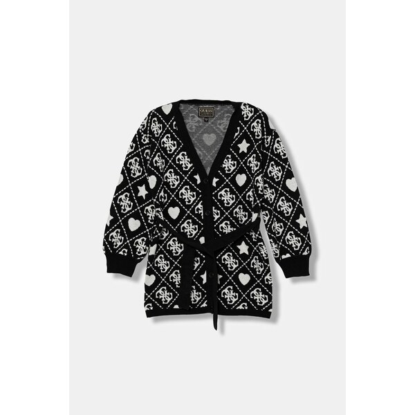 Detský kardigan s prímesou vlny Guess 65359570