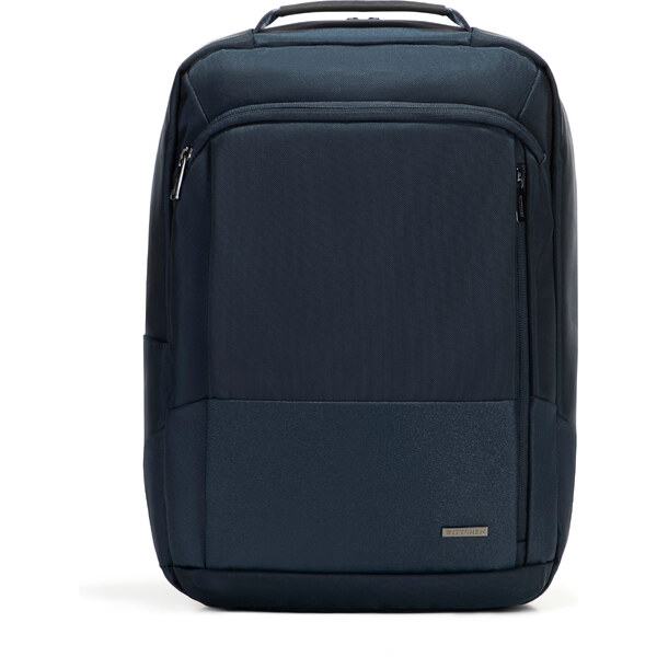 Wittchen Pánský rovný batoh na notebook 15,6 do lietadla, námornícka 66067053