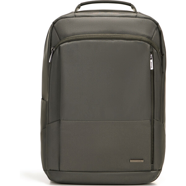 Wittchen Pánsky rovný batoh na notebook 15,6 do lietadla, sivý 29-3P 66067054