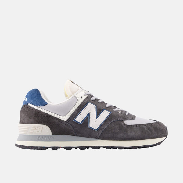 Unisex šedo-modré voľnočasové tenisky New Balance U574 65364525