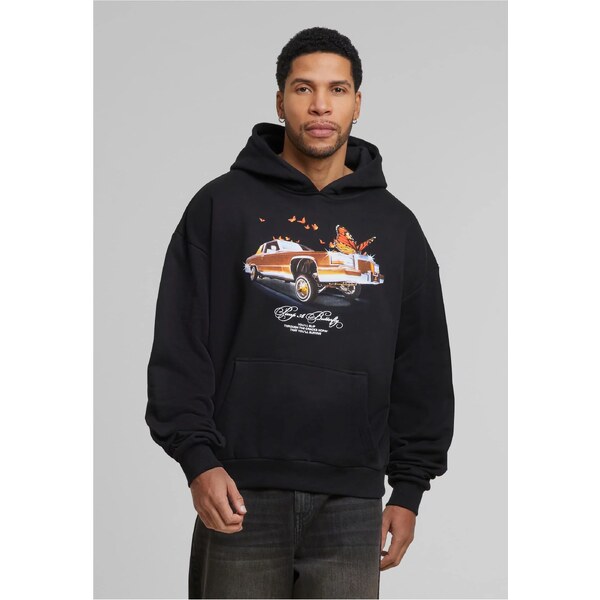 Mister Tee Pimp and Butterfly Heavy Oversize Hoody Black 50659491