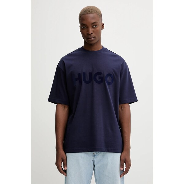 Bavlnené tričko HUGO Dinkee 65361423