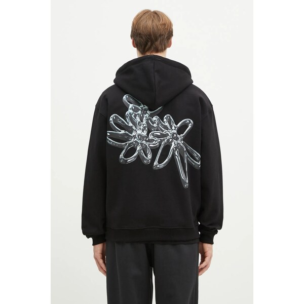 Bavlnená mikina Filling Pieces Chrome Flower 65361483