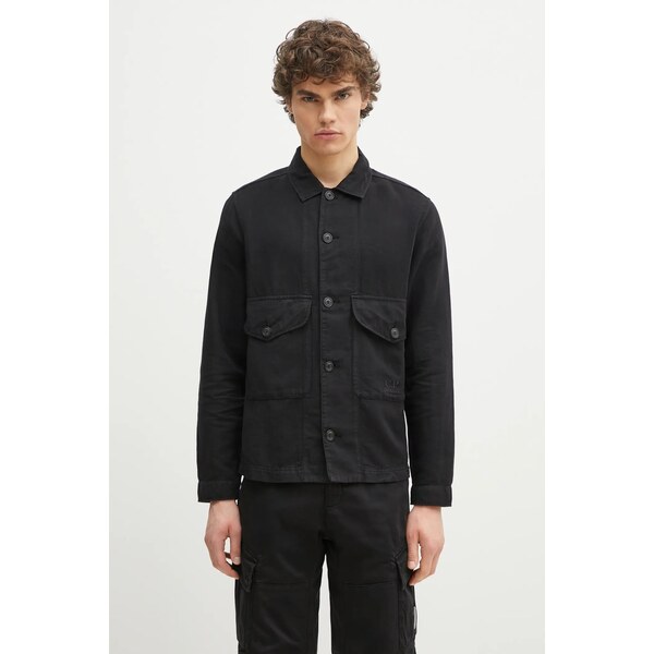 Košeľa s prímesou ľanu C.P. Company 67195556