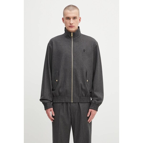 Vlnená bunda Drôle de Monsieur La Trackjacket Flanelle 65361513