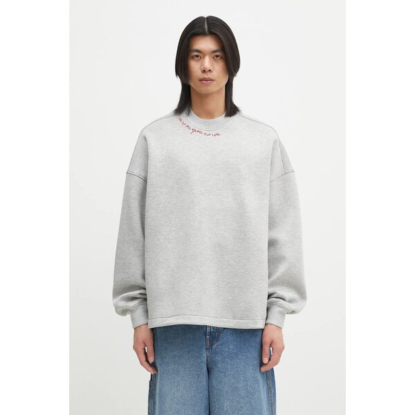 Mikina Fiorucci Neoprene Embroidered Neck Relaxed Fit 65361542