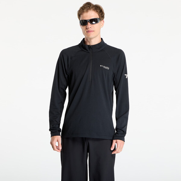 Tričko Columbia DriVenture Half Zip Black L 65361792