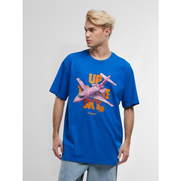 Mister Tee Up to the Sky Oversize Tee cobalt blue 57100133