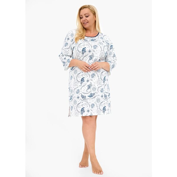 Dámska 3/4 košeľa Cornette 464/448 Ingrid 3XL-5XL 65125511