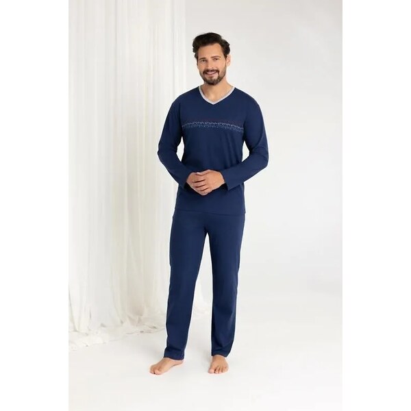 Pánske pyžamo Regina, dĺžka 485 2XL-3XL 65125550