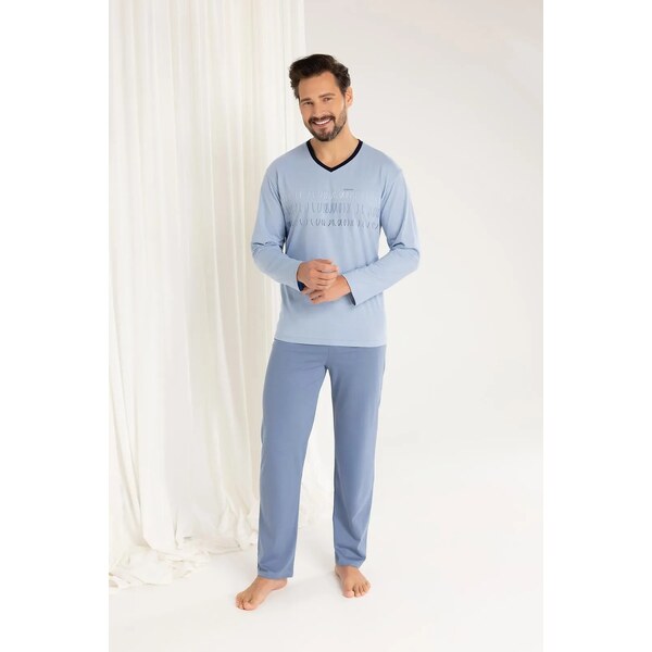 Pánske pyžamo Regina, dĺžka 495 2XL-3XL 65125669