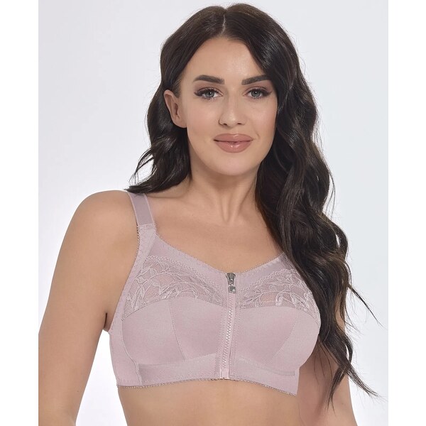 Mäkká podprsenka bez kostice Viki Zuza I 586 kremeňovo ružová 80-95 65125707