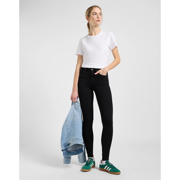 Džínsy LEE SCARLETT HIGH BLACK 112365072 65371783