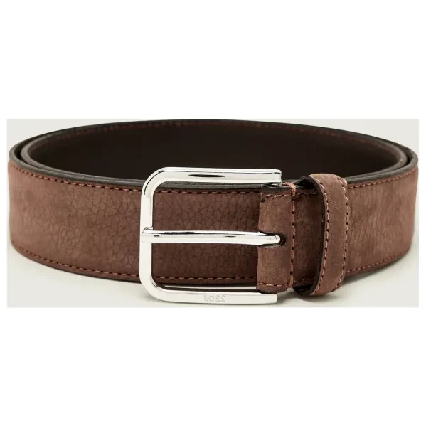 BOSS BLACK Kožený opasok Madison-B1_NbSt_Sz35 65299609