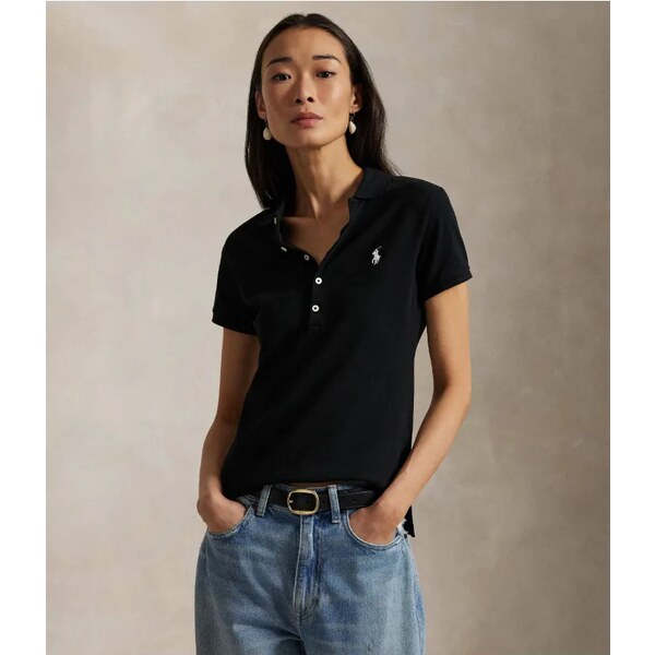 POLO RALPH LAUREN Polo tričko Julie | Slim Fit | pique 65483451