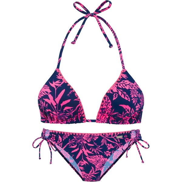 VENICE BEACH Bikiny námornícka modrá / ružová 65649285