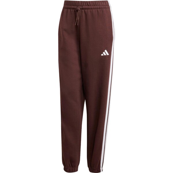 ADIDAS SPORTSWEAR Športové nohavice Essentials tmavohnedá / biela 65576989
