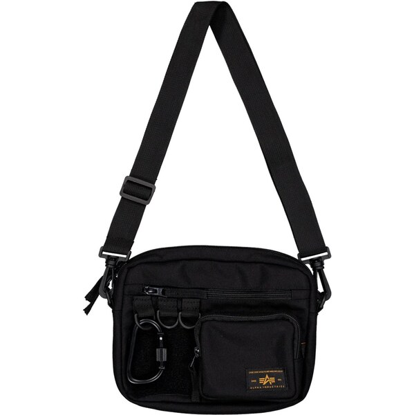 ALPHA INDUSTRIES Taška cez rameno čierna 65365492