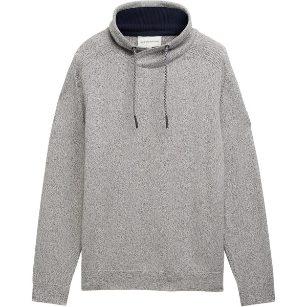 TOM TAILOR Sveter biela melírovaná 65475142