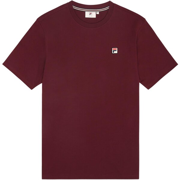 FILA Tričko Biella tmavočervená / čierna / biela 65795428