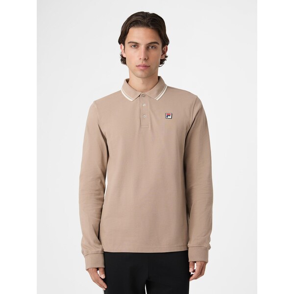 FILA Tričko Biella svetlohnedá / biela 65795436