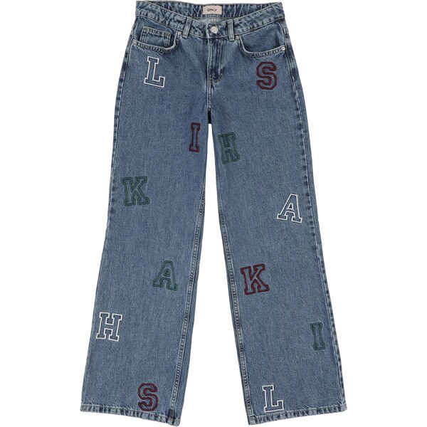 ONLY GIRLS Džínsy KOGJuicy modrá / zelená / červená / biela 65475209