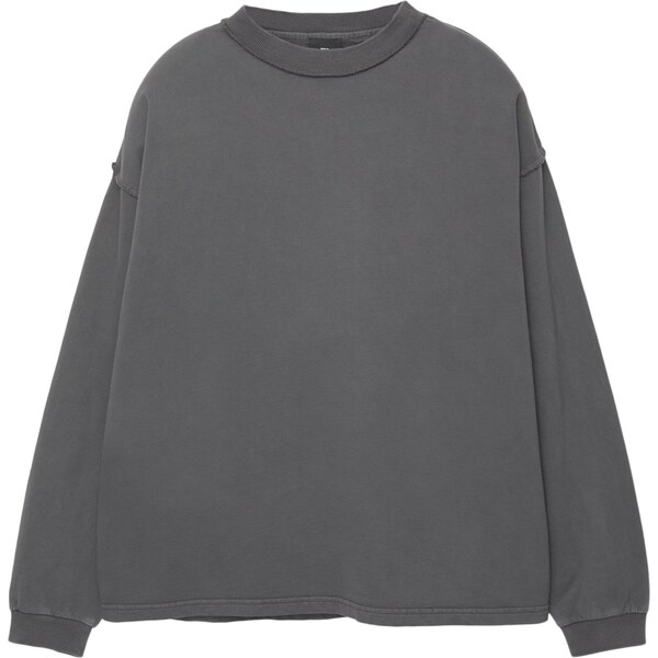 Pull&Bear Tričko tmavosivá 65475288