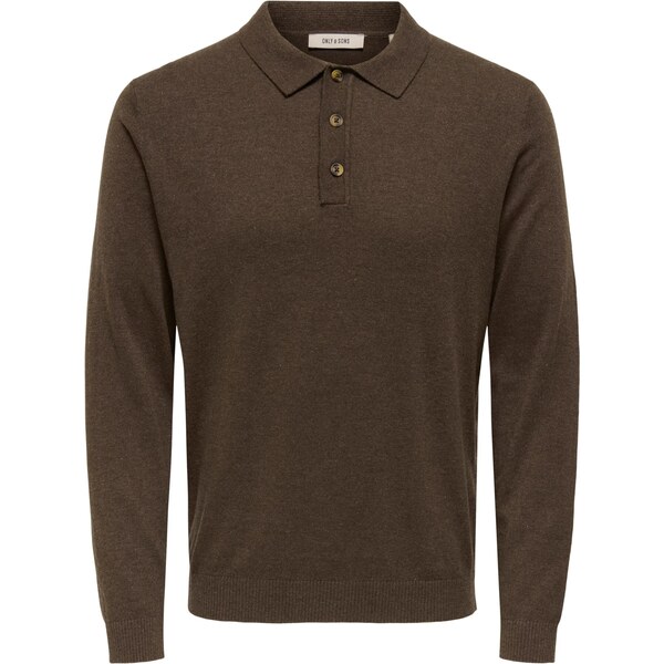 Only & Sons Sveter ONSLoui čokoládová 65861796
