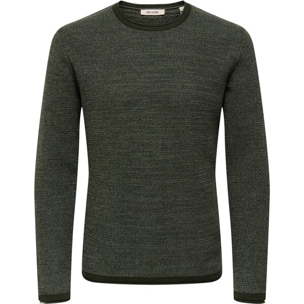 Only & Sons Sveter ONSERIC zelená melírovaná 65861805