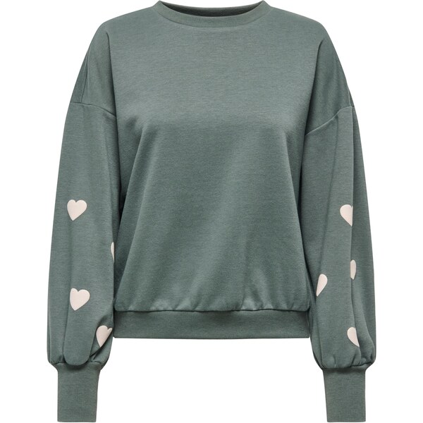 ONLY Mikina ONLBROOKE krémová / nefritová 65663991