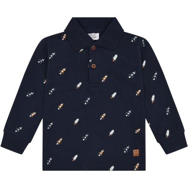 Hust & Claire Tričko Stevie Space námornícka modrá / hnedá / olivová / 65844072