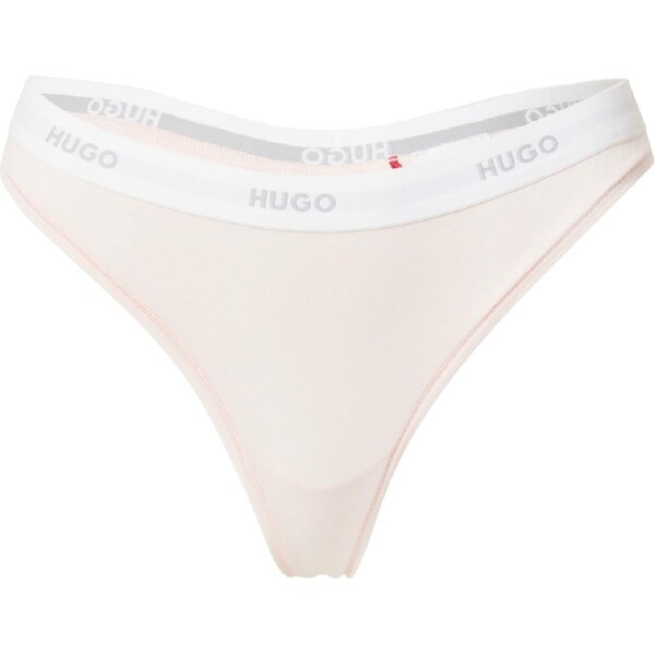 HUGO Tangá svetloružová / biela 65365776
