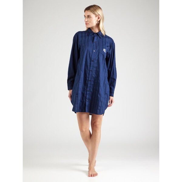 Lauren Ralph Lauren Nočná košieľka zafírová / tmavomodrá 65967116