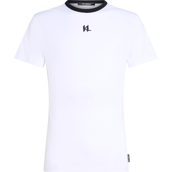 Karl Lagerfeld Tričko čierna / biela 65365805