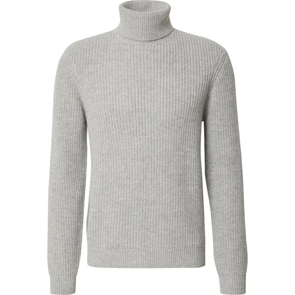 DAN FOX APPAREL Sveter Georg sivá melírovaná 65892973