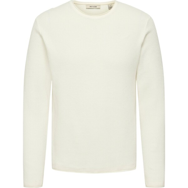 Only & Sons Sveter ONSERIC biela 65861818