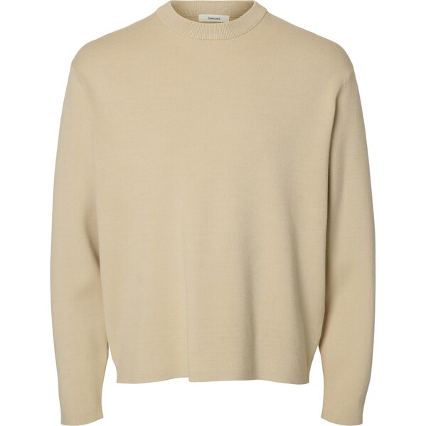 SELECTED Sveter SLHTeller béžová 66009128