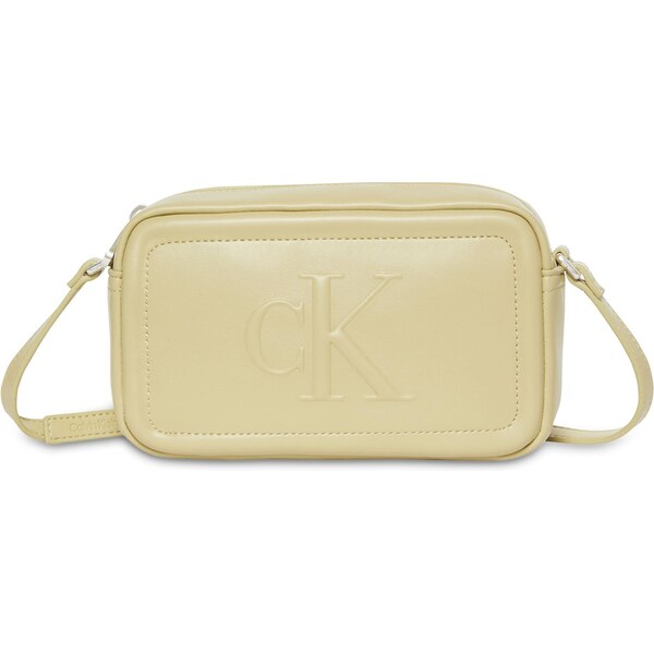 Calvin Klein Taška cez rameno svetlobéžová 65663830