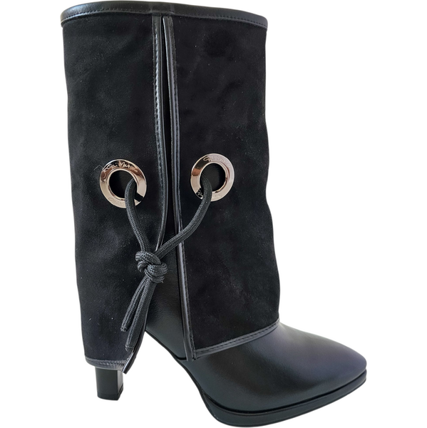 Členkové slouchy čižmy Gai Mattiolo Micro Black 65370503